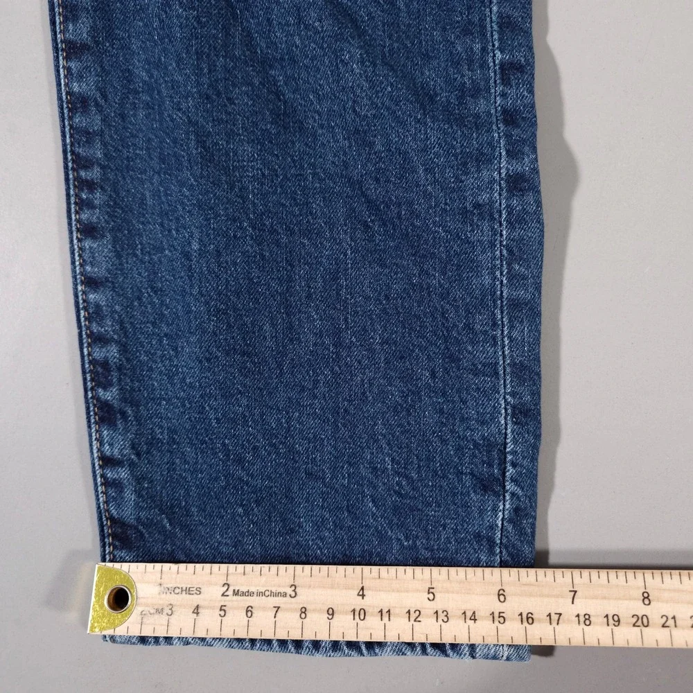 Levi's 512 Slim Taper Jeans Mens 36x30 Blue‎ Premium WaterLess Stretch Denim